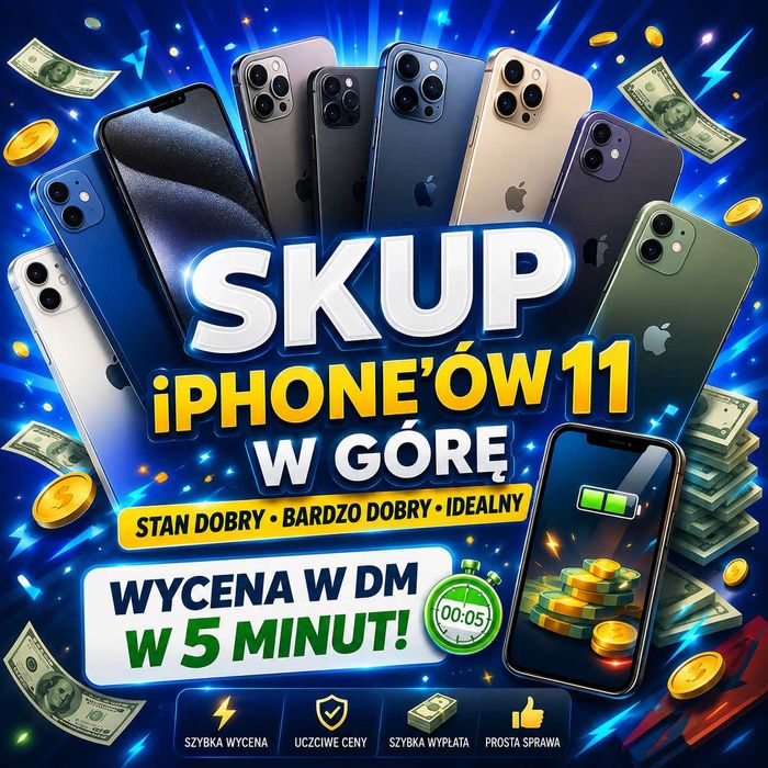 SKUP TELEFONÓW APPLE IPHONE - USZKODZONE i SPRAWNE