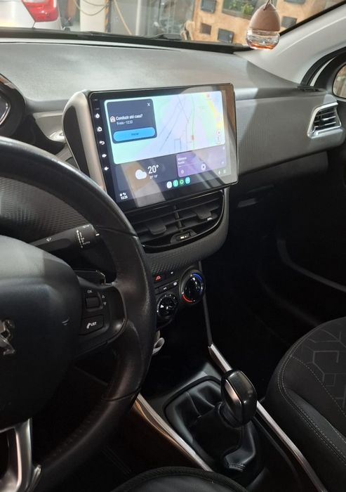 Radio 2 DIN Peugeot 208 e 2008 (4+32 GB) + Android + Carplay e Android