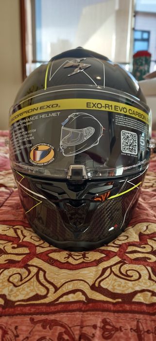 Capacete Scorpion Exo R1 Evo air novo