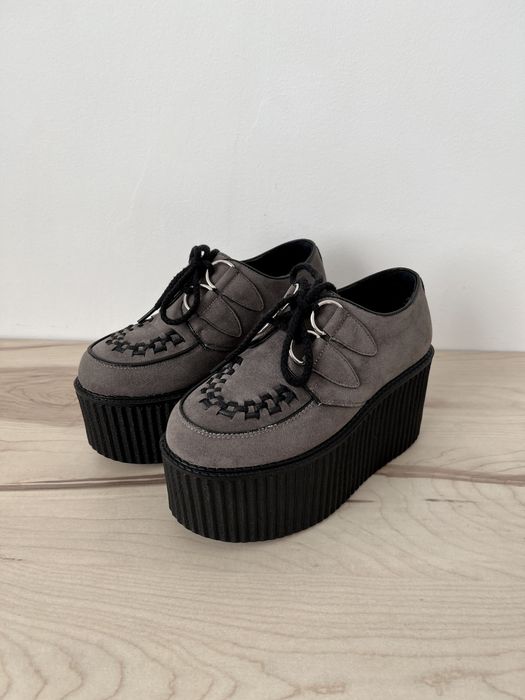 Sapatos de plataforma Creepers