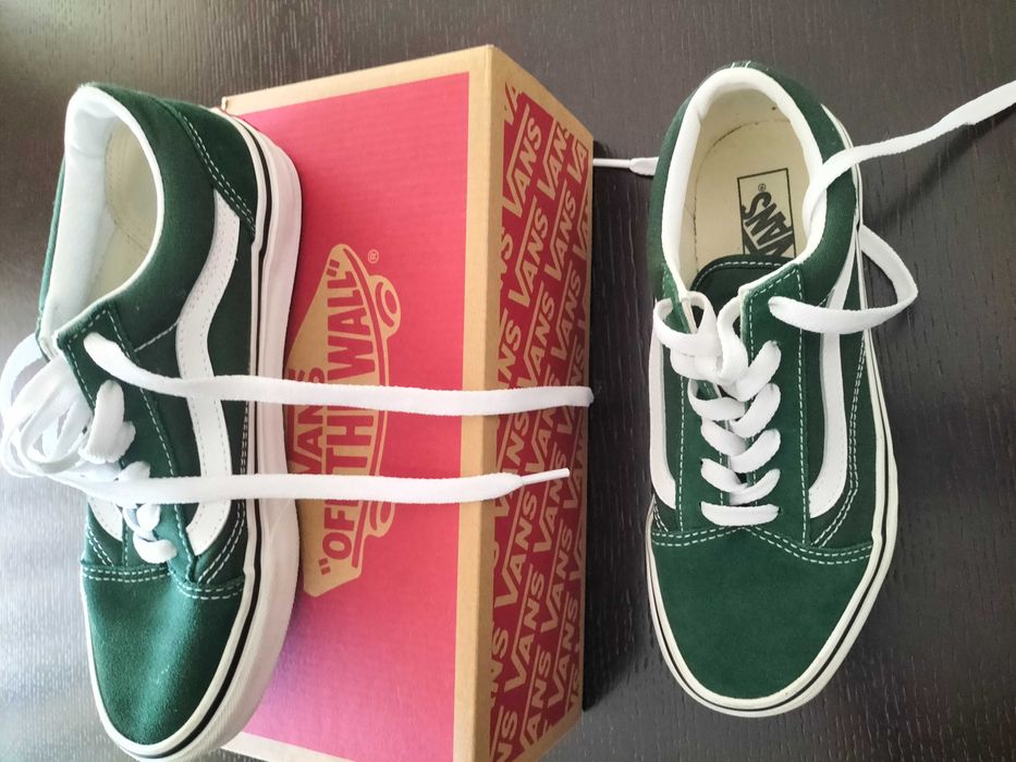 Sapatilhas Vans de cor verde