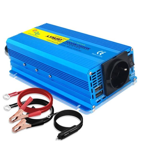 Инвертор чистый синус 12 в 220В 3000 Вт преобразователь 12-220v 3 кВт ...