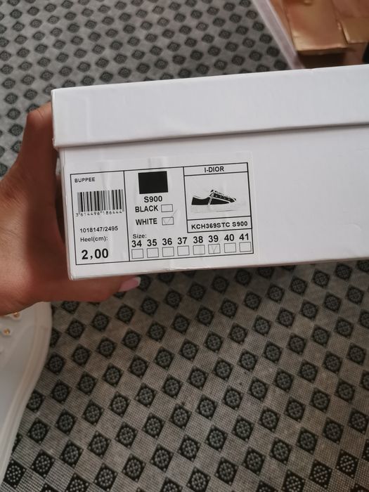 Buty   Dior milk shake