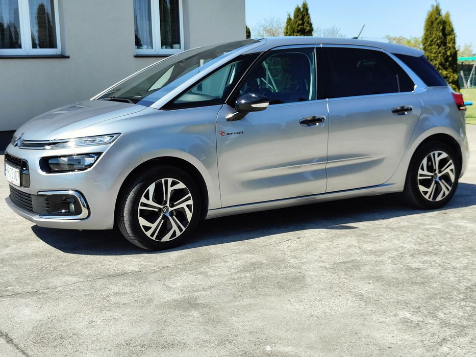 Citroën C4 SpaceTourer 1.5HDI 130KM, 57tys. km, duża szyba, zadbany i świeży