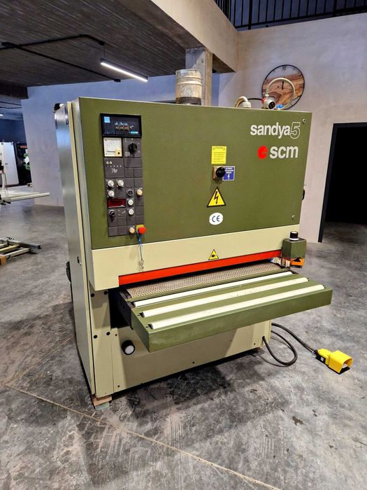 Szlifierka szerokotaśmowa SCM SANDYA 5  11 kw 2 agregaty