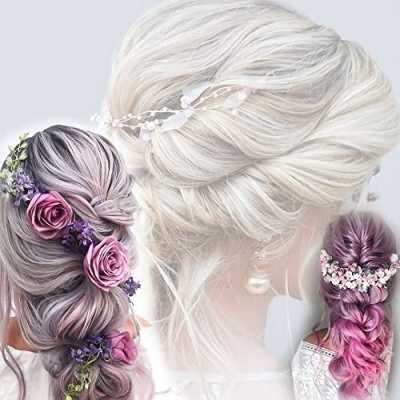 Cabeça de Manequim Red para Treino Cabelo Sintético Cabeleireiro