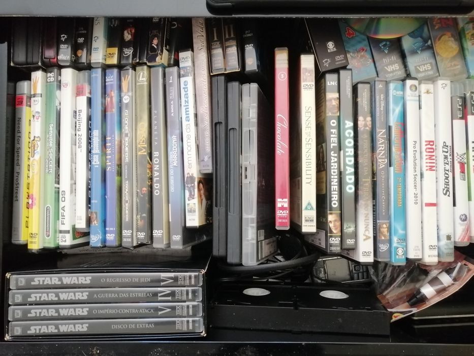 Filmes diversos para DVD