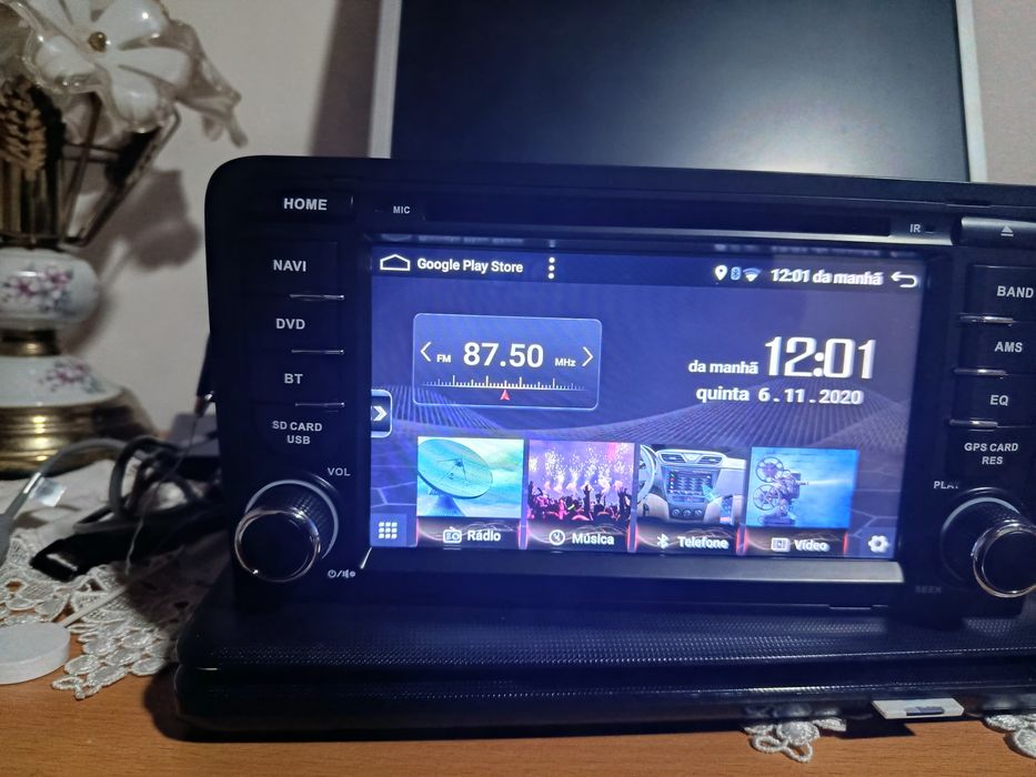 Radio android para Audi A3 e A4