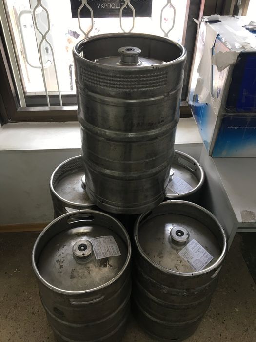 Кега, пивні бочки, нержавійка 50 л