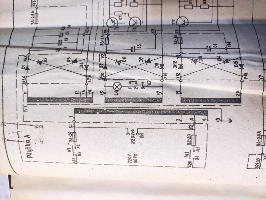Zatra Transformator sieciowy 5V, 45V, 20V, 8V