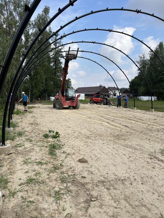 Konstrukcja hali łukowej