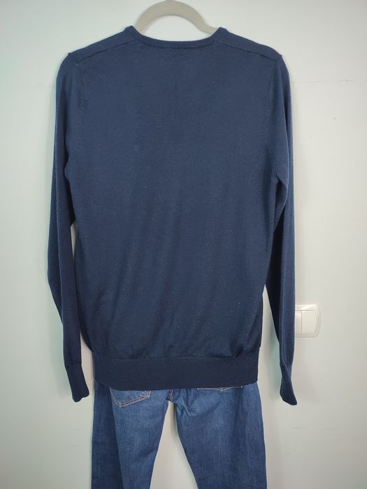 Granatowy sweter męski Merino S Made by Monkeys