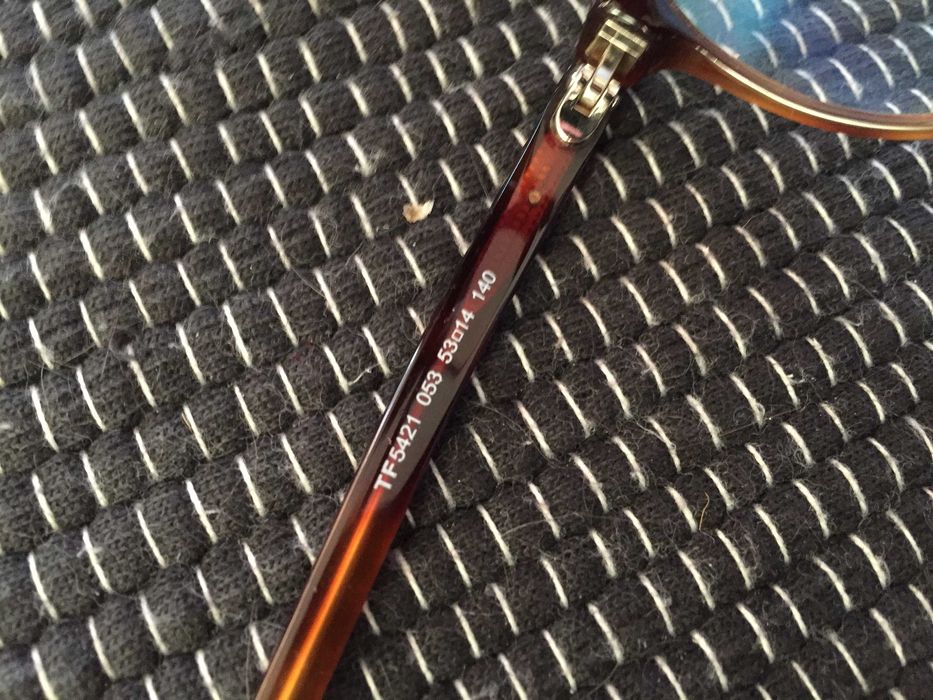 Armação óculos graduados Tom Ford Senhora tartaruga lentes varylux