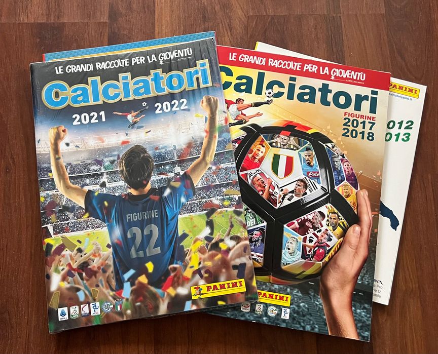 Panini Calciatori альбомы