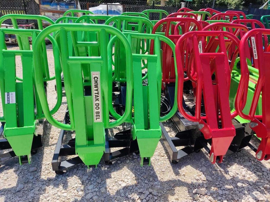 Mocarny Chwytak do bel Balotow siana słomy METAL-TECHNIK 1 siłownik