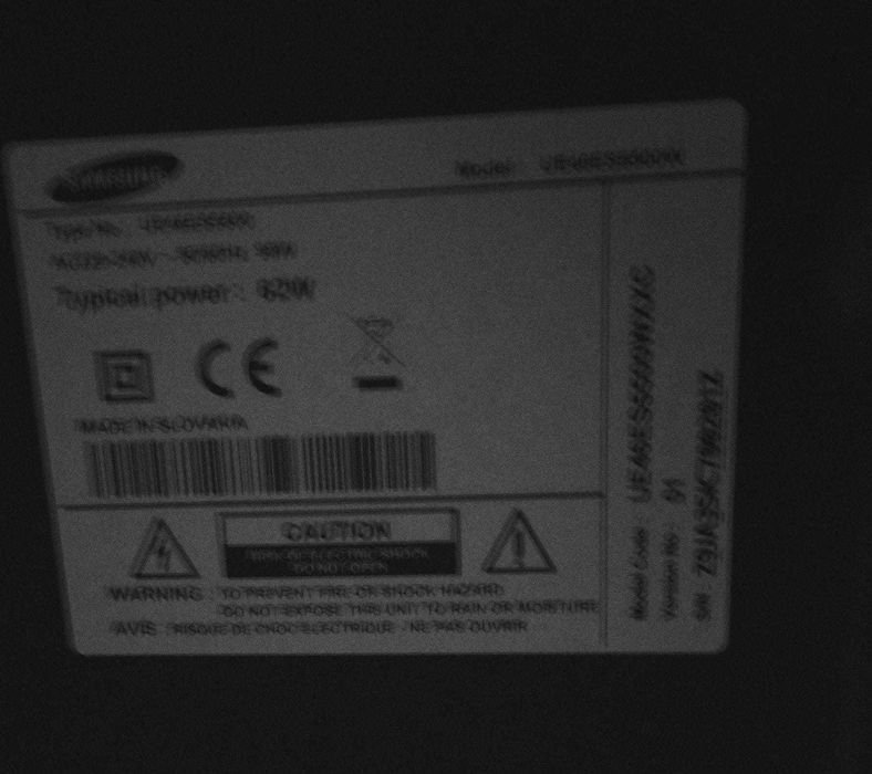 Tv Samsung smart tv 46pol led