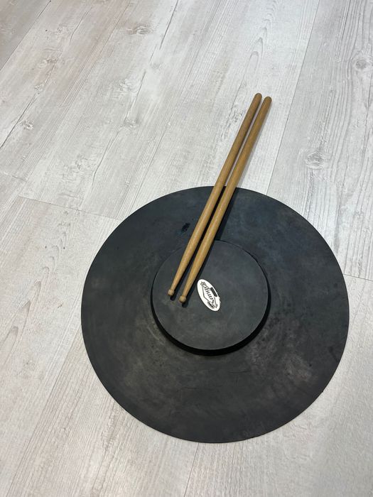 Abafador de som para treino e baquetas