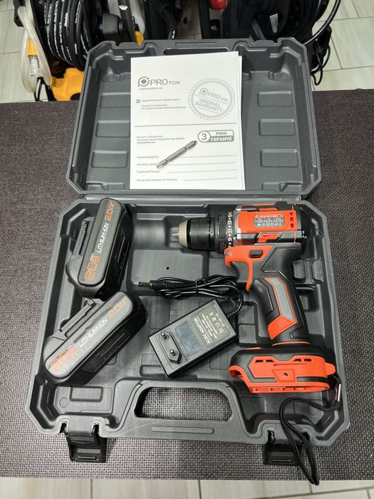 Бесщеточный шуруповерт Протон PROton CD-20 DN-2 BMC Посадка АКБ Makita