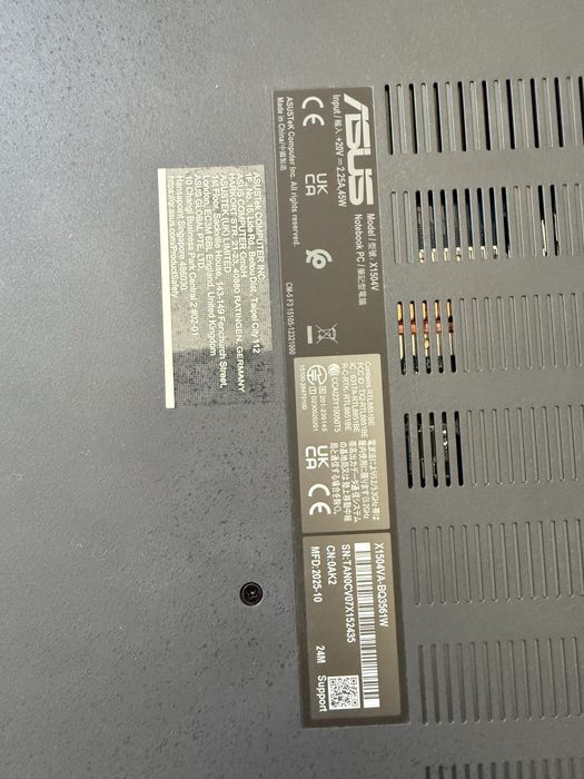 Laptop asus  15
