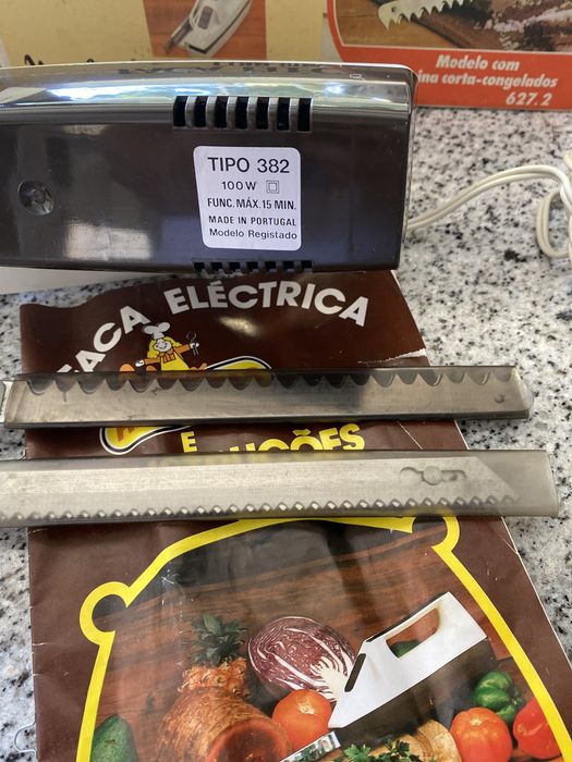 Faca eletrica para cozinha marca Moulinex
