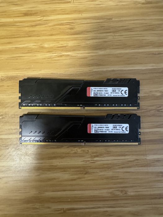 Оперативна памʼять HyperX Fury ddr4 8gb 3200mhz