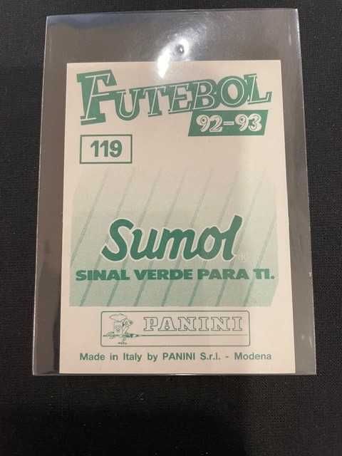 Cromos 92/93 Luís Figo e Rui Costa