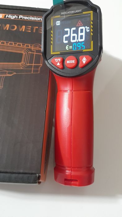 Инфракрасный пирометр бесконтактный лазерный термометр -50 - +600