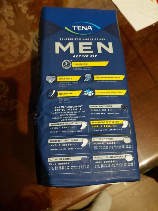 Чоловічі прокладки