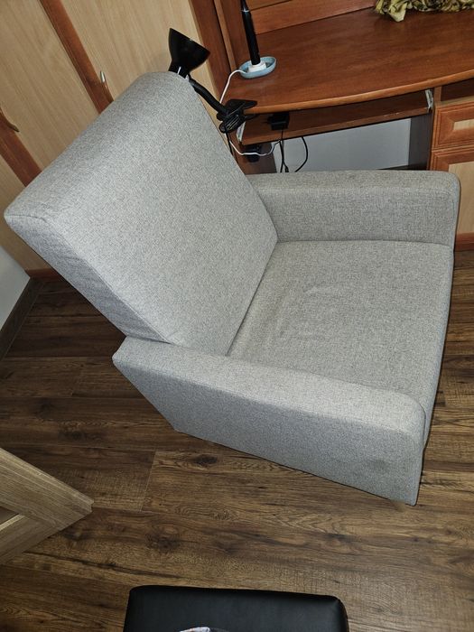 Fotel Black Red White