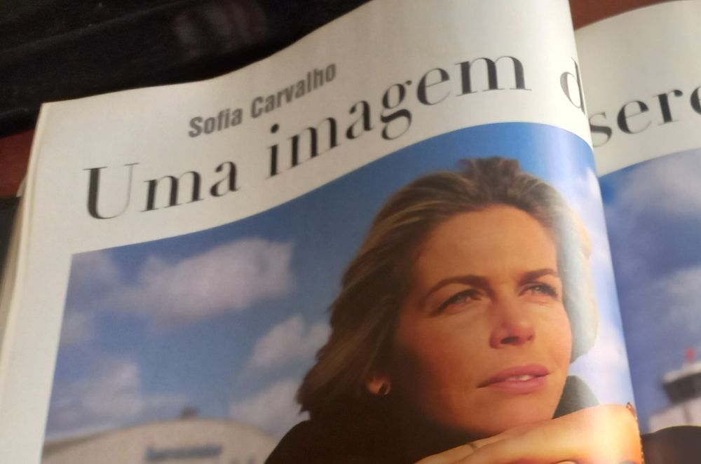 Fátima Lopes 1999 estrela na capa da Revista