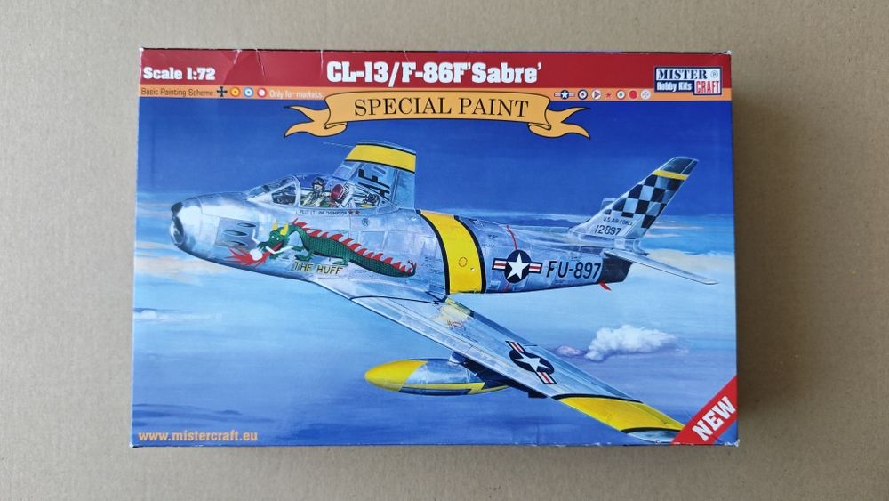 Сборная модель самолёта 1:72 CL-13 / F-86F Sabre Mister Craft