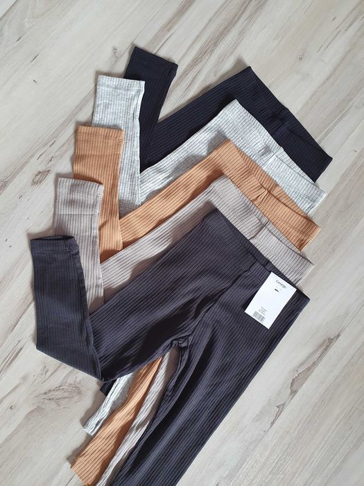 Legginsy chłopięce prążek 6-7 lat / 116-122cm George