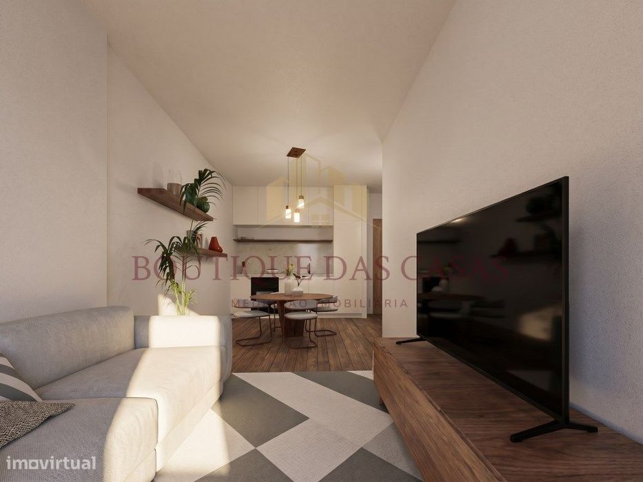 Apartamento T1 com Varanda a 600m do metro de Sto Ovídio