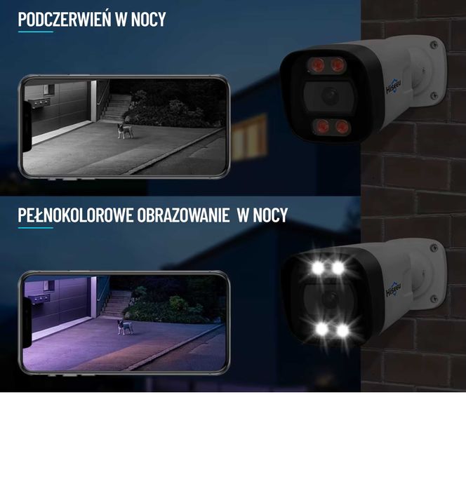 Zestaw do monitoringu - Rejestrator 4K 16CH + 4 kamery IP 8MP