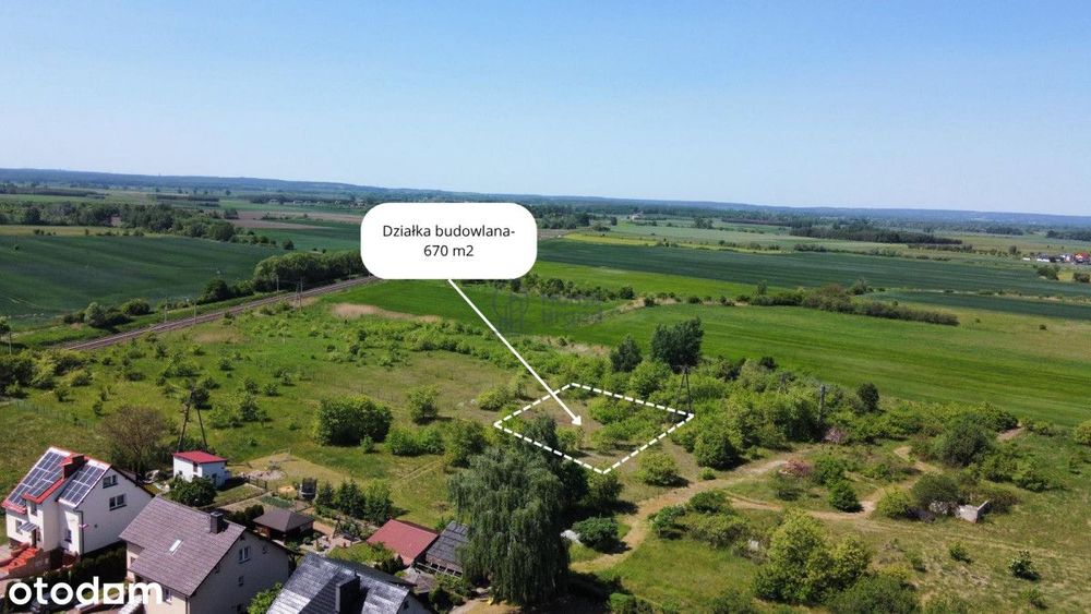 Działka budowlana w okolicy Lubina