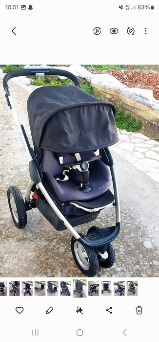 Carrinho de bebe completo433168753907486721