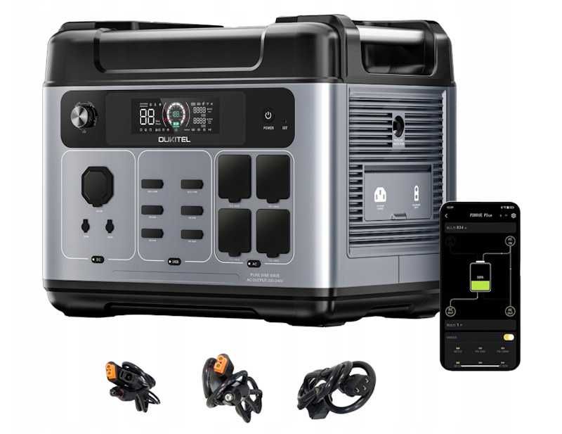 OUKITEL P2001E PLUS Przenośna Stacja Zasilania 2400W