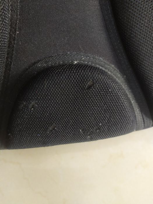 Czarny plecak w koty - używany stan dobry