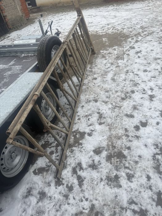 Ploty do bydla, drabina paszowa.