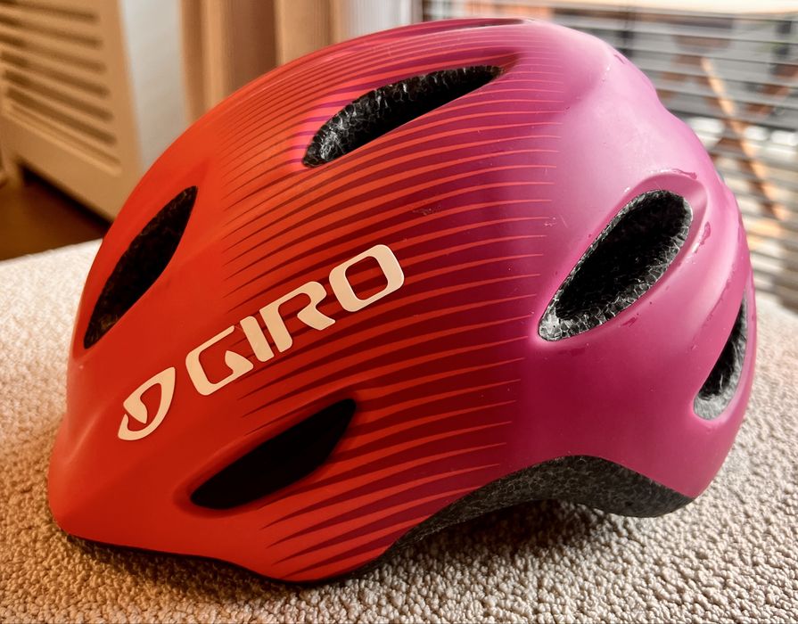 Kask dziecięcy GIRO SCAMP S 49-53 fioletowo-różowy