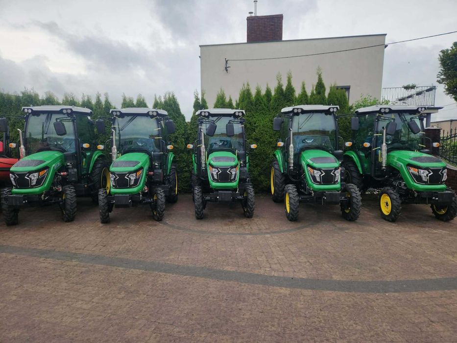 Nowy 2026r Traktor ciagnik 60KM / 80 KM 4x4 klima Wom Hydraulika
