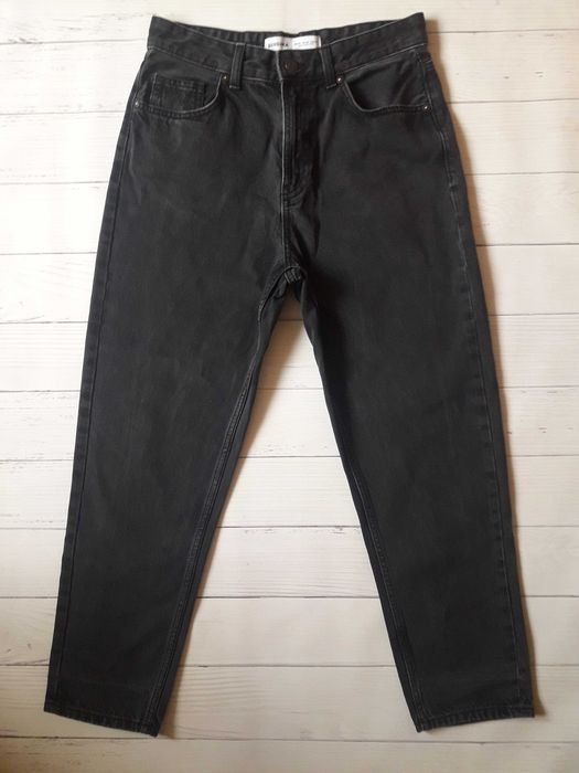 Модные женские джинсы bershka с высокой посадкой