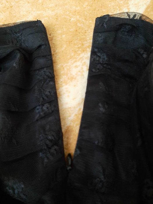 Юбка черная Monton на подкладке, размер 40