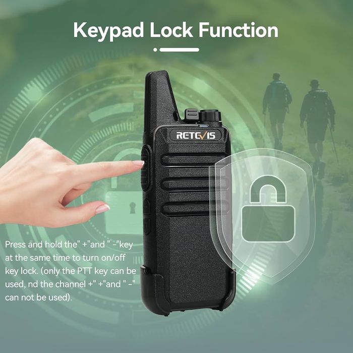 Двостороння радіостанція Retevis RT622,