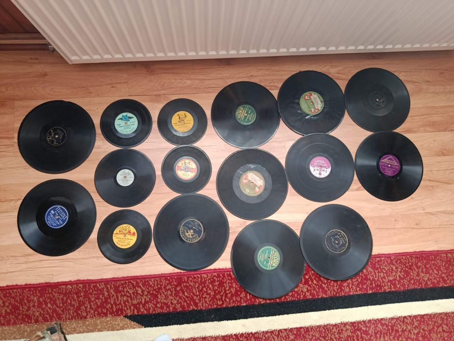 Gramofon i płyty szelakowe