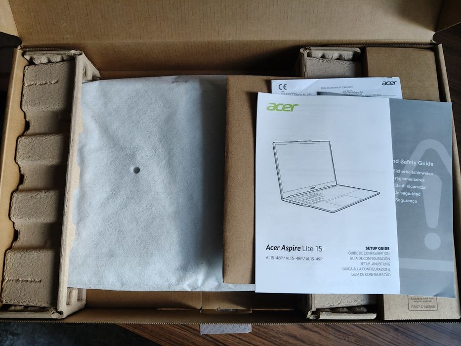 [Como Novo] Acer Aspire AL15-46P 8/256 na Caixa com Fatura