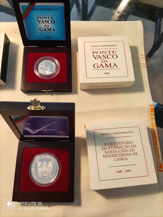 Moedas da imprensa nacional-casa da moeda.