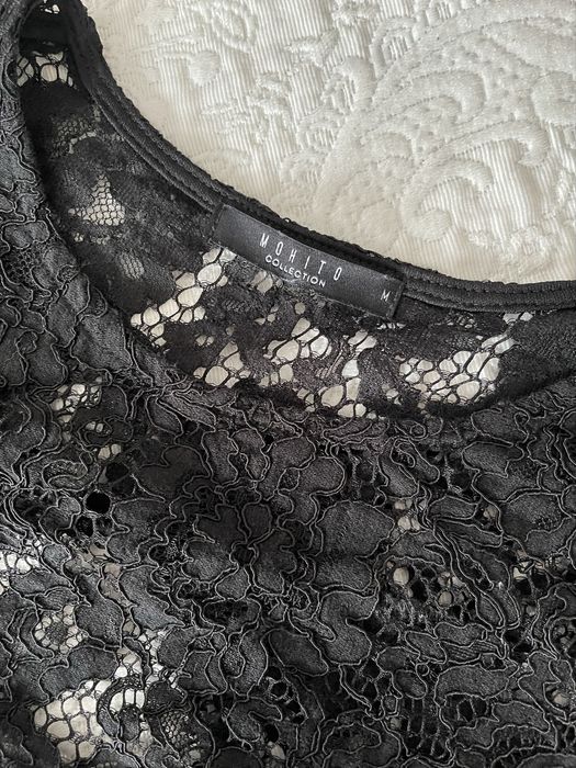 Вечірнє чорне плаття з мережева, красиве і елегантне.