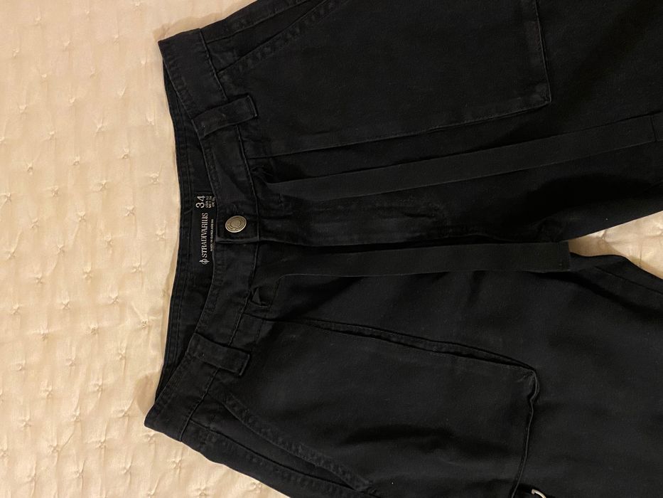 Calça cargo preta
