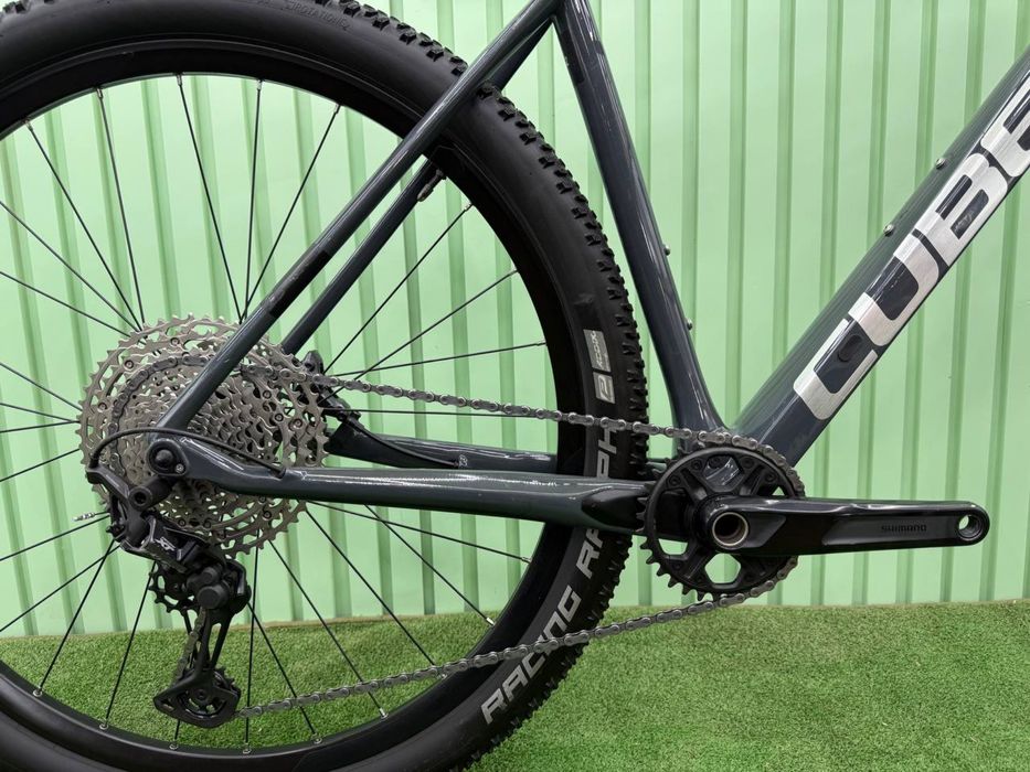 Топовий Карбоновий гірський XL 29 велосипед Cube Reaction Pro XT 1x12